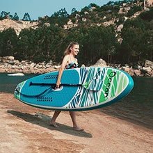 Load image into Gallery viewer, FEATH-R-LITE Inflatable Stand Up Paddle Board 10'5''x33''x6'' Ultra-Light (18.9lbs) ISUP with Paddleboard Accessories,Fins,Adjustable Paddle, Pump,Backpack, Leash, Waterproof Phone Bag