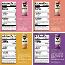 Load image into Gallery viewer, Remedy Kombucha Tea Organic Drink - Sugar Free, Keto, Vegan & Gluten Free - Sparkling Live Cultured, Long-Age Brewed Beverage - 4 Flavor Variety Pack - 8.5 Fl Oz Can, 24-Pack