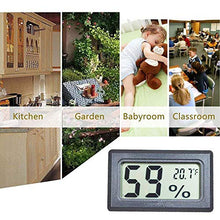 Load image into Gallery viewer, Goabroa Mini Hygrometer Thermometer Digital Indoor Humidity Gauge Monitor with Temperature Meter Sensor Fahrenheit (℉)