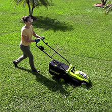 Load image into Gallery viewer, Sun Joe 24V-X2-17LM 48-Volt 17-Inch Mulching Walk-Behind Lawn Mower w/11-Gallon Grass Catcher & 6-Position Height Adjustment, Included, Cordless, Kit (w/ 2X 4.0-Ah Battery and Charger)