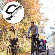 Load image into Gallery viewer, JAOK Universal Bicycle Trailer Hitch,Bike Trailer Coupler Attachment Hitch Quick Release Steel Linker Connector for Child Pet Cargo Bike Trailers