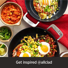 Load image into Gallery viewer, All-Clad E785S264/E785S263 HA1 Hard Anodized Nonstick Dishwasher Safe PFOA Free 8 and 10-Inch Fry Pan Cookware Set, 2-Piece, Black