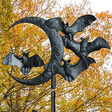Load image into Gallery viewer, Whitehall Products Halloween Bat Rooftop Weathervane, Black