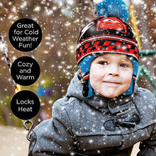 Load image into Gallery viewer, Disney boys Toddler Hat and Mitten Set, Disney Cars Lightning Mcqueen Toddler Beanie Mittens Winter Accessory Set, Blue Design, Mittens - Age 2-4 US