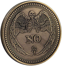 Load image into Gallery viewer, TOYSDONE Yes No Decision Maker Coin - Souvenir Coins - Yes No Coin - The Decision Coin - Metal Coins Collection - Decision Maker Coins - Double Sided Coin - Lucky Coin - Choice Coin - Collectors Coin