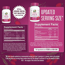 Load image into Gallery viewer, Vegan Biotin Gummy Vitamins for Hair Skin Nails by MaryRuth's