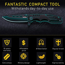 Load image into Gallery viewer, Spring Assisted Knife - Pocket Folding Knife - Military Style - Boy Scouts Knife - Tactical Knife - Good for Camping Hunting Survival Indoor and Outdoor Activities Mens Gift 6681