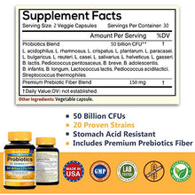 Load image into Gallery viewer, NewRhythm Probiotics 50 Billion CFU 20 Strains, 60 Veggie Capsules, Targeted Release Technology, Stomach Acid Resistant, No Need for Refrigeration, Non-GMO, Gluten Free