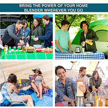 Load image into Gallery viewer, BlenderX CORDLESS HOME, PORTABLE & TRAVEL Blender | Xtra Power, Xtra Blends, Xtra Convenience | Xperience the Difference | Cocktails, Smoothies, Shakes & More | By ModernComfort