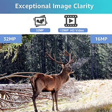 Load image into Gallery viewer, Meidase S3 Pro Trail Camera 32MP 1296P Game Camera with Advanced Night Vision Fast 0.1s Motion Activated IP66 Waterproof for Wildlife Deer Trail and Home Security