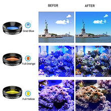 Load image into Gallery viewer, Apexel 11 in 1 Phone Camera Lens Kit - Wide Angle Lens & Macro Lens+Fisheye Lens/ND32/kaleidoscope/CPL/Color Lens Compatible with iPhone Samsung Sony and Most of Smartphone