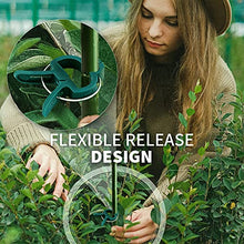 Load image into Gallery viewer, Ram-Pro 40 Piece Green Gentle Gardening Plant & Flower Lever Loop Gripper Clips, Tool for Supporting or Straightening Plant Stems, Stalks, and Vines, Garden Clips
