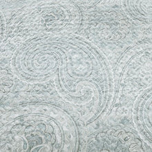 Load image into Gallery viewer, Comfort Spaces Paisley Design, Double Sided Quilting All Season, Lightweight, Coverlet Bedspread Bedding Set, Matching Shams, King/California King (104 in x 90 in), Kashmir, Blue/Grey