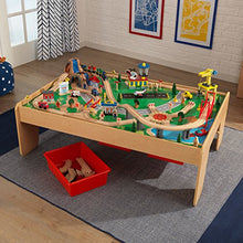 Load image into Gallery viewer, KidKraft Waterfall Mountain Train Set and Table