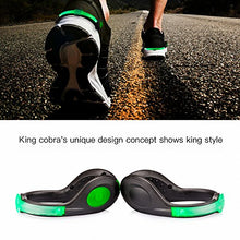 Load image into Gallery viewer, SLDHR LED Shoes Clip Lights USB charging for Night Running Gear, Color Changing RGB Strobe and Steady Color Flash Mode, Safety Clip Lights for Running, Jogging, Walking, Biking(One Pair)
