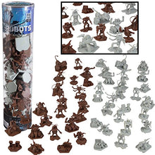 Load image into Gallery viewer, Robot Fantasy Sci-fi Action Figures - 52 Futuristic Space Battle Toys - with 14 Unique Characters - Great for Party Favors, Role Playing Games, Shadowrun, etc
