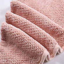 Load image into Gallery viewer, M-bestl 2 Pack Hair Drying Towels, Hair Wrap Towels, Super Absorbent Microfiber Hair Towel Turban with Button Design to Dry Hair Quickly(Coffee& Pink)