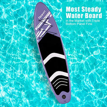 Load image into Gallery viewer, FBSPORT 10'6'' Premium Inflatable Stand Up Paddle Board, Yoga Board with Durable SUP Accessories & Carry Bag | Wide Stance, Surf Control, Non-Slip Deck, Leash, Paddle and Pump for Youth & Adult