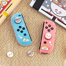 Load image into Gallery viewer, BelugaDesign Boba Dumpling Thumb Grips | Cute Food Pork Bun Baby Face Bubble Tea | Kawaii Japanese Button Joystick Cap Cover | Compatible with Nintendo Switch Standard Lite OLED (Beige)