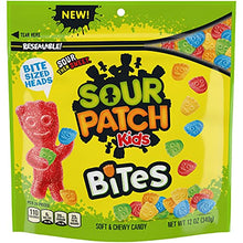 Load image into Gallery viewer, SOUR PATCH KIDS Bites Original Soft & Chewy Candy , 12 Ounces