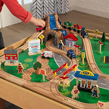 Load image into Gallery viewer, KidKraft Waterfall Mountain Train Set and Table