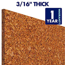 Load image into Gallery viewer, Quartet Cork Tiles, Cork Board, 12 Inches x 12 Inches, Corkboard, Wall Bulletin Boards, Natural, 8 Count (108)