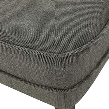 Load image into Gallery viewer, Christopher Knight Home Tafton Fabric Club Chair and Ottoman Set, 2-Pcs Set, Grey