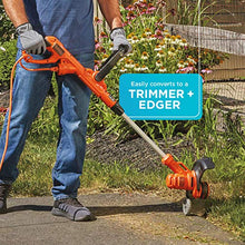 Load image into Gallery viewer, BLACK+DECKER 3-in-1 Corded Lawn Mower, String Trimmer & Edger, 12-Inch (BESTA512CM)