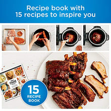 Load image into Gallery viewer, Ninja Foodi 7-in-1 Pressure, Slow Cooker, Air Fryer and More, with 5-Quart Capacity and 15 Recipe Book Inspiration Guide, and a High Gloss Finish