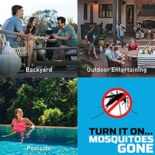Load image into Gallery viewer, Thermacell Patio Shield Mosquito Repeller, Blue; Highly Effective Mosquito Repellent for Patio; No Candles or Flames, DEET-Free, Scent-Free, Bug Spray Alternative; Includes 12-Hour Refill