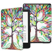 Load image into Gallery viewer, Fintie Slimshell Case for 6.8" Kindle Paperwhite (11th Generation-2021) and Kindle Paperwhite Signature Edition - Premium Lightweight PU Leather Cover with Auto Sleep/Wake, Love Tree