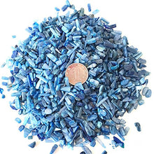 Load image into Gallery viewer, AITELEI 1 lb Natural Kyanite Tumbled Chips Crushed Stone Healing Reiki Crystal Irregular Shaped Stones Jewelry Making Home Decoration