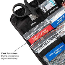 Load image into Gallery viewer, Surviveware Large First Aid Kit & Added Mini Kit for Trucks, Car, Camping and Outdoor Preparedness
