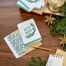 Load image into Gallery viewer, Hallmark Boxed Christmas Cards, Merry and Bright (16 Cards and 17 Envelopes)
