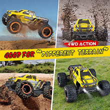 Load image into Gallery viewer, NUOKE Brushless RC Cars 60km/h with 2 Rechargeable Batteries Remote Control Truck for Adults High Speed 4WD Offroad All Terrain Waterproof Monster Truck Gifts for Boys Kids