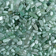Load image into Gallery viewer, Top Plaza Natural Green Aventurine Tumbled Chips Crushed Stones Reiki Healing Quartz Crystals Irregular Shaped Gemstones 0.45lb