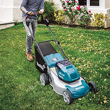 Load image into Gallery viewer, Makita XML03CM1 36V (18V X2) LXT® Brushless 18" Lawn Mower Kit with 4 Batteries