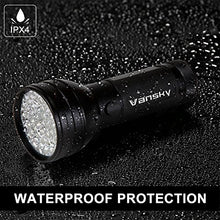 Load image into Gallery viewer, Vansky Flashlight Black Light 51 LED Blacklight Detector for Dog/Cat Urine,Dry Stains,Bed Bug, Matching with Pet Odor Eliminatornator, Eliminator, uv-2