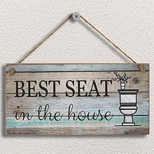 Load image into Gallery viewer, Bundle of Funny Bathroom Wall Decor Sign and Home Wall Decor Sign Hope Joy Love Peace