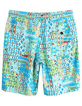 Load image into Gallery viewer, VATPAVE Mens Floral Hawaiian Shirts Short Sleeve Button Down Beach Shirts Suits Small Sky Blue