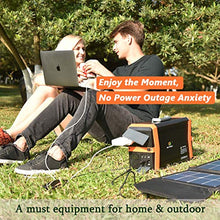 Load image into Gallery viewer, Sungzu Portable Power Station 1000W, 1010Wh Portable Solar Generator Lithium Battery Backup Power Inverter with 2 110V AC Outlet, 2 DC, 4 USB for Home and Outdoor Camping Emergency
