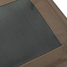 Load image into Gallery viewer, confote Indoor or Outdoor Dog Bed Products Elevated Pet Cot Portable Breathable Mat Durable Oxford Fabric, No-Slip M Feet Brown