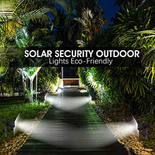 Load image into Gallery viewer, WBM Smart 20 LEDs Solar Landscape Spotlights, IP67 Waterproof, 2-in-1 Wireless Outdoor Security Lights for Yard Garden Driveway Porch Walkway Pool Patio, 4 Pack