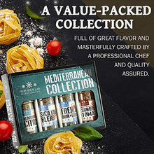 Load image into Gallery viewer, The Spice Lab Mediterranean Spices and Seasonings Set - Gift Set for All Around Cooking and Air Fryers - 4 Shaker Jars - Gluten Free, Kosher & Non GMO Spices - All Purpose Premium Blends -2051