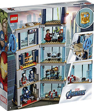 Load image into Gallery viewer, LEGO Marvel Avengers: Avengers Tower Battle 76166 Collectible Building Toy with Action Scenes and Superhero Minifigures; Cool Holiday or Birthday Gift (685 Pieces)