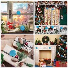 Load image into Gallery viewer, Jetec 2 Pieces Starfish Sea Shell Beach Garland Scallop Shell Christmas Garland Resin Starfish Glitter Powder Hanging Garland Beach Decor Coastal Decor Ornament for Holiday Christmas Decoration