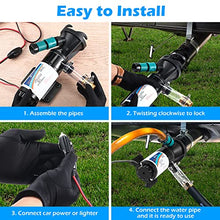 Load image into Gallery viewer, Macerator Pump for RV, 12V Motor Quick Release RV Waste Waste Chopper Pump Portable Self-priming Macerator for RV Camper Trailer Boat, 30s Run Dry Protection