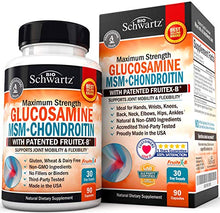 Load image into Gallery viewer, Glucosamine Chondroitin MSM + Turmeric Curcumin PM - Supports Healthy Inflammatory Response - Supports Joint Comfort & Flexibility