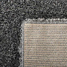 Load image into Gallery viewer, Safavieh California Premium Shag Collection SG151-8484 2-inch Thick Area Rug, 8' x 10', Dark Grey