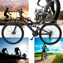 Load image into Gallery viewer, Adult Mountain Bikes 26 Inch Mountain Trail Bike High Carbon Steel Full Suspension MTB Speed Bicycles 6 Spoke 21 Speed Gears Dual Disc Brakes Outdoor Mountain Bicycle - US Stock